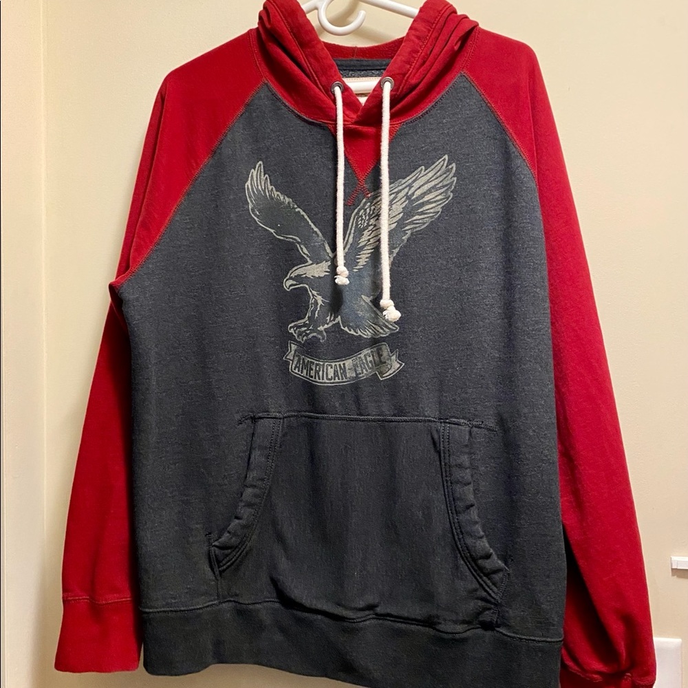 American Eagle Men’s Hooded Sweatshirt Large